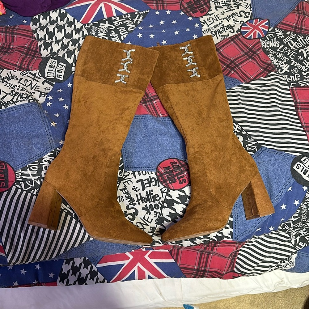Knee high boots